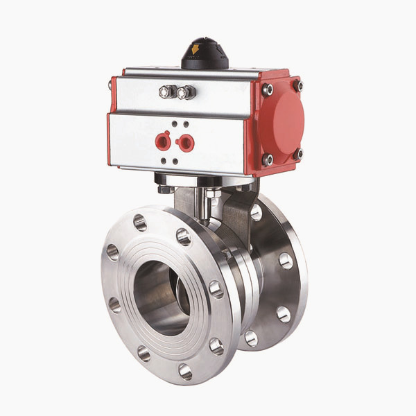 D643W氣動(dòng)三偏心法蘭蝶閥