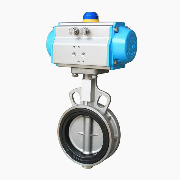 D671X氣動襯膠中線真空蝶閥