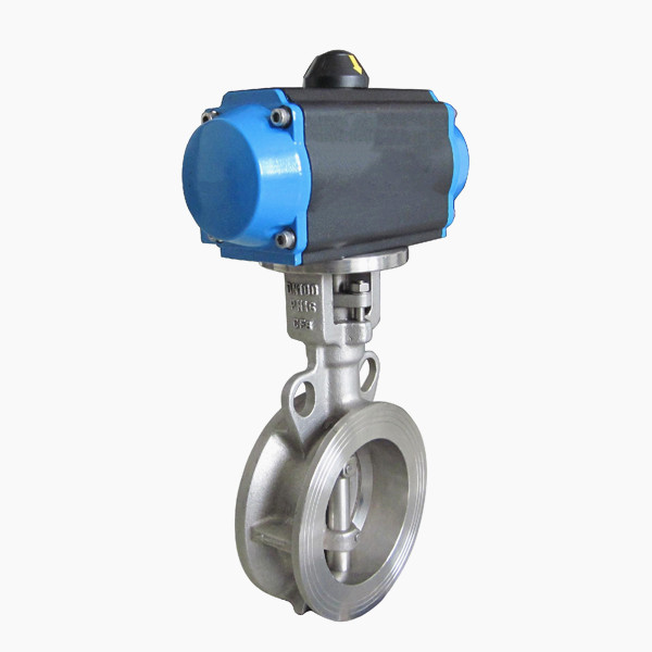 D673H氣動對夾式硬密封蝶閥