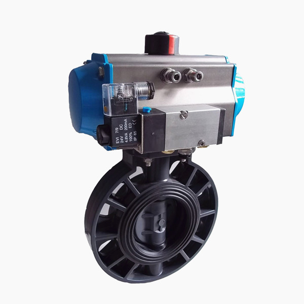 D671S氣動塑料真空蝶閥