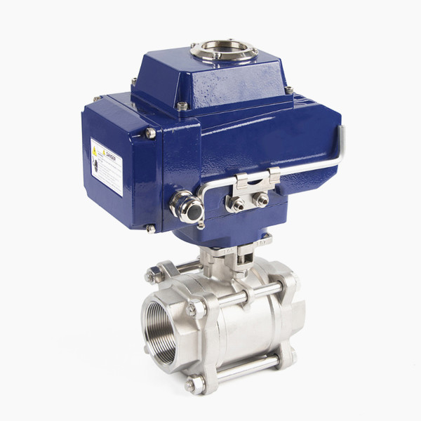 Q911F電動不銹鋼絲扣球閥