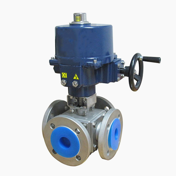 Q946F電動四通球閥