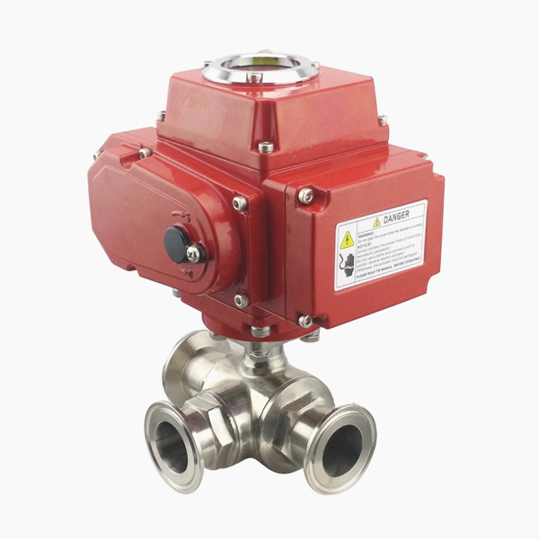 Q984F電動(dòng)衛(wèi)生級(jí)三通球閥