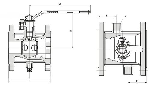 BQ41F法蘭保溫球閥(圖1)