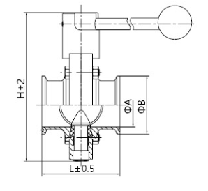 衛(wèi)生級(jí)蝶閥(圖1)