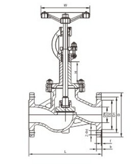DJ41W低溫截止閥(圖1) DJ41W低溫截止閥(圖1)
