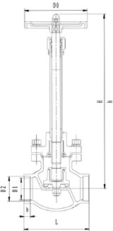 DJ61F低溫焊接截止閥(圖1) DJ61F低溫焊接截止閥(圖1)