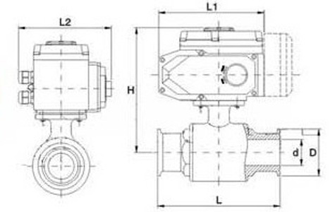Q981F電動衛(wèi)生級球閥(圖1) Q981F電動衛(wèi)生級球閥(圖1)